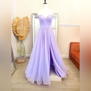 NEW Lilac Christina Wu Size 6 Prom Dress